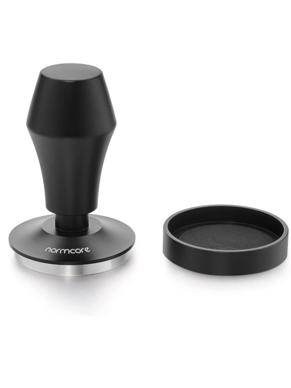 Normcore V4 58.5mm Spring Loaded Espresso Tamper Black